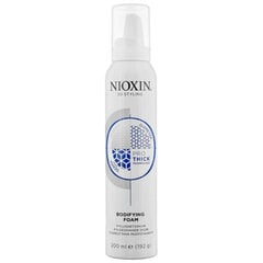 Apimties suteikiančios plaukų putos Nioxin 3D Styling Bodifying Foam 200 ml kaina ir informacija | Plaukų formavimo priemonės | pigu.lt