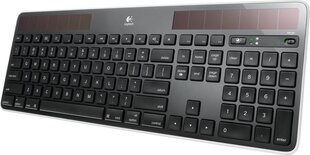 Беспроводная клавиатура LOGITECH K750, Черная цена и информация | Клавиатуры | pigu.lt