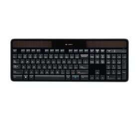 Беспроводная клавиатура LOGITECH K750, Черная цена и информация | Клавиатуры | pigu.lt