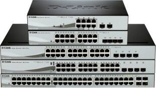 Коммутатор D-Link DGS-1210-16 16 p 10 / 100 / 1000 Mbps 4 x SFP цена и информация | Коммутаторы (Switch) | pigu.lt