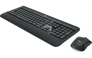 Беспроводная клавиатура Logitech MK540 (DE) Advanced, черная цена и информация | Клавиатуры | pigu.lt