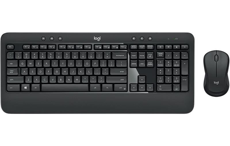 Logitech MK540DE Advanced kaina ir informacija | Klaviatūros | pigu.lt