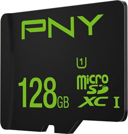 Atminties kortelė Micro-SD 128GB PNY High Perf. kaina ir informacija | Atminties kortelės fotoaparatams, kameroms | pigu.lt