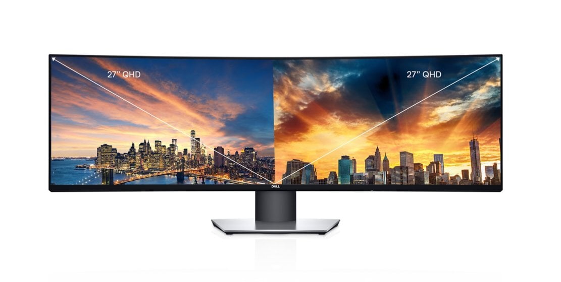 Dell U4919DW, 49" UltraSharp Curved цена и информация | Monitoriai | pigu.lt