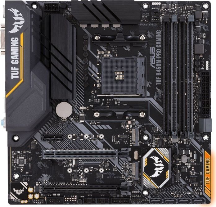 Asus TUF B450M-PRO GAMING kaina ir informacija | Vaizdo plokštės (GPU) | pigu.lt