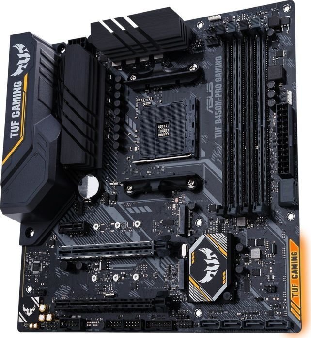 Asus TUF B450M-PRO GAMING kaina ir informacija | Vaizdo plokštės (GPU) | pigu.lt