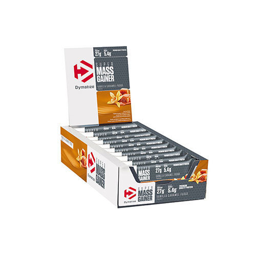 Baltyminiai batonėliai Dymatize Super Mass Gainer Bar Box, 10x90 g цена и информация | Batonėliai | pigu.lt