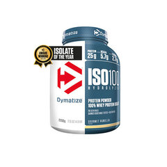 Сывороточный изолят белка Dymatize ISO 100, 2.2 кг  цена и информация | Протеин | pigu.lt