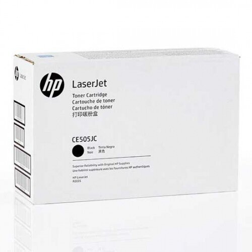 HP CE505JC, juoda kasetė kaina ir informacija | Kasetės lazeriniams spausdintuvams | pigu.lt