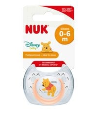 Силиконовая соска NUK Disney 0-6 мес, 1 шт. цена и информация | Пустышки | pigu.lt