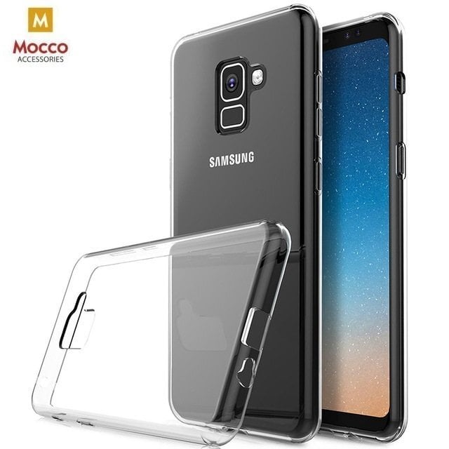 Mocco Ultra Back Case 0.3 mm Silicone Case for Samsung J610 Galaxy J6 Plus (2018) Transparent kaina ir informacija | Telefono dėklai | pigu.lt