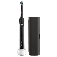 Braun Oral-B Pro750 Black edition + футляр цена и информация | Электрические зубные щетки | pigu.lt