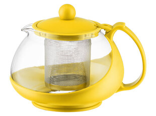 Domotti arbatinukas su sieteliu Bistro 750 ml, geltonas kaina ir informacija | Kavinukai, virduliai | pigu.lt