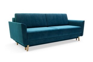 Sofa Amber, mėlyna kaina ir informacija | Sofos | pigu.lt