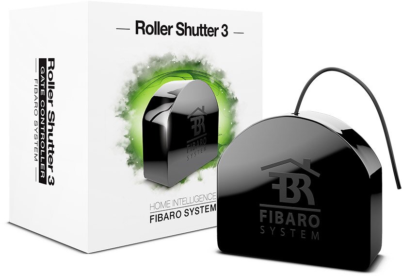 Fibaro Roller Shutter 3 Z-Wave цена и информация | Elektros jungikliai, rozetės | pigu.lt