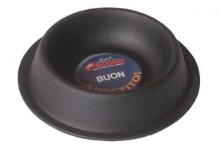 Record черная металлическая посуда ø 20,5см - 0,45л цена и информация | Миски, ящики для корма | pigu.lt