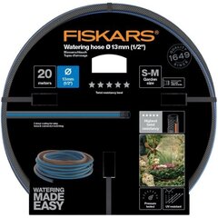 Поливочный шланг Fiskars Q5, 13мм (1/2”) 20 м цена и информация | Оборудование для полива | pigu.lt