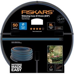 Laistymo žarna Fiskars Q4, 15mm (5/8'') 50 m kaina ir informacija | Laistymo įranga, purkštuvai | pigu.lt