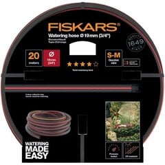 Laistymo žarna Fiskars Q4, 19mm (3/4'') 20 m kaina ir informacija | Laistymo įranga, purkštuvai | pigu.lt