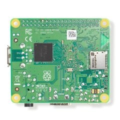 Raspberry Pi 3 модель A+ WiFi Dual Band Bluetooth 512MB RAM 1,4GHz цена и информация | Электроника с открытым кодом | pigu.lt