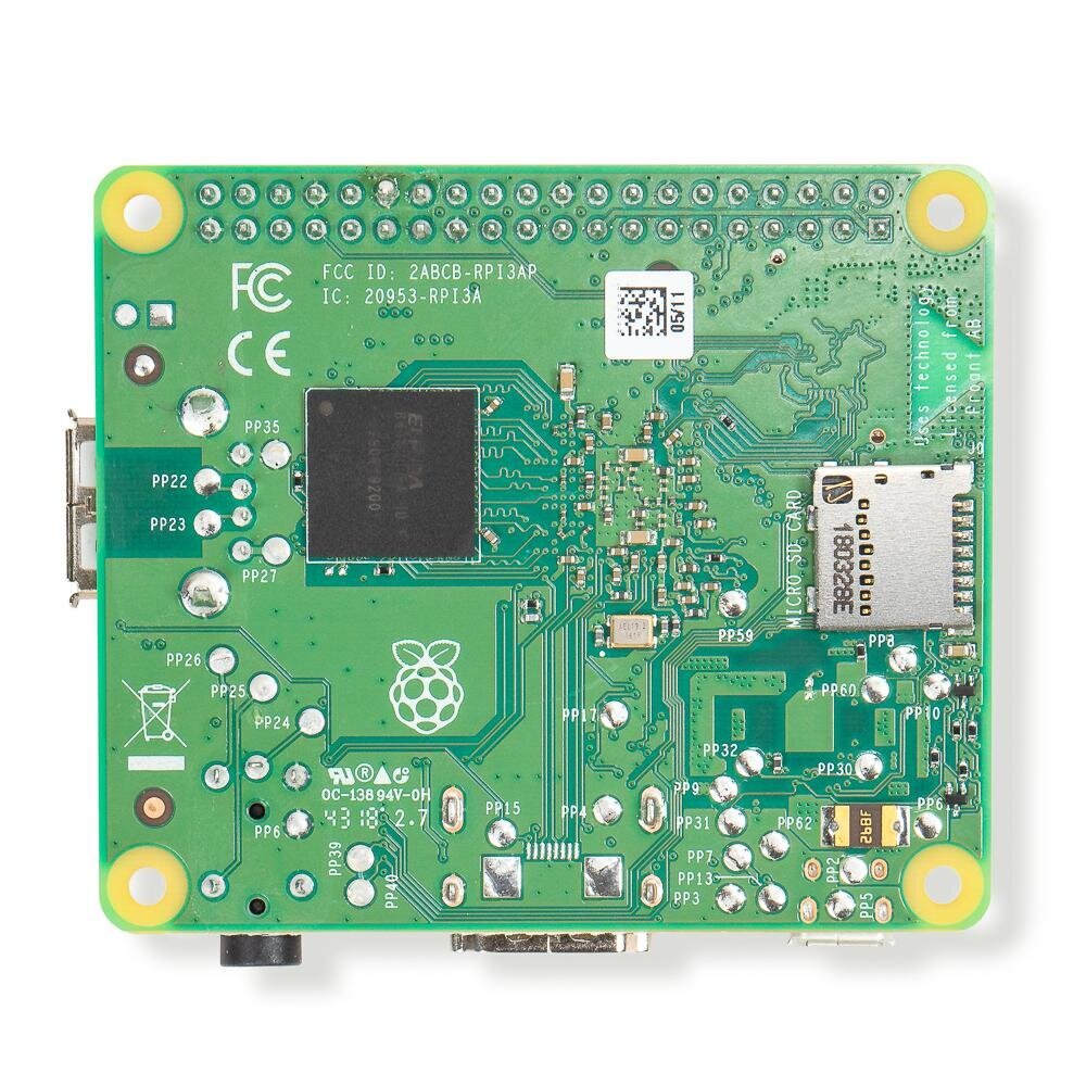 Raspberry Pi 3 model A+ WiFi Dual Band Bluetooth 512MB RAM 1,4GHz kaina ir informacija | Atviro kodo elektronika | pigu.lt