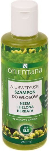 Šampūnas Orientana Ajurvedic Neem and Green Tea, 210 ml цена и информация | Šampūnai | pigu.lt