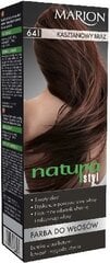 Plaukų dažai Marion Natura Styl 80 ml, 641 Chestnut Brown kaina ir informacija | Plaukų dažai | pigu.lt