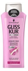 Schwarzkopf Gliss Kur Liquid Silk шампунь 400 мл цена и информация | Шампуни | pigu.lt