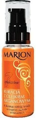 Plaukų aliejus su argano aliejumi Marion 50 ml kaina ir informacija | Priemonės plaukų stiprinimui | pigu.lt
