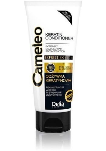Atkuriamasis plaukų kondicionierius su keratinu Delia Cosmetics Cameleo BB 200 ml kaina ir informacija | Balzamai, kondicionieriai | pigu.lt