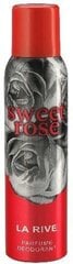 Parfumuotas dezodorantas La Rive Sweet Rose moterims, 150 ml kaina ir informacija | La Rive Kvepalai, kosmetika | pigu.lt