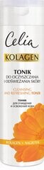 Valomasis bei gaivinamasis tonikas veidui Celia Kolagen 200 ml цена и информация | Средства для очищения лица | pigu.lt