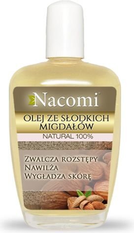 Saldžiųjų migdolų aliejus Nacomi, 30 ml kaina ir informacija | Eteriniai, kosmetiniai aliejai, hidrolatai | pigu.lt