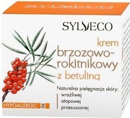 Крем из березы и облепихи с бетулином Sylveco, 50 мл цена и информация | Кремы для лица | pigu.lt