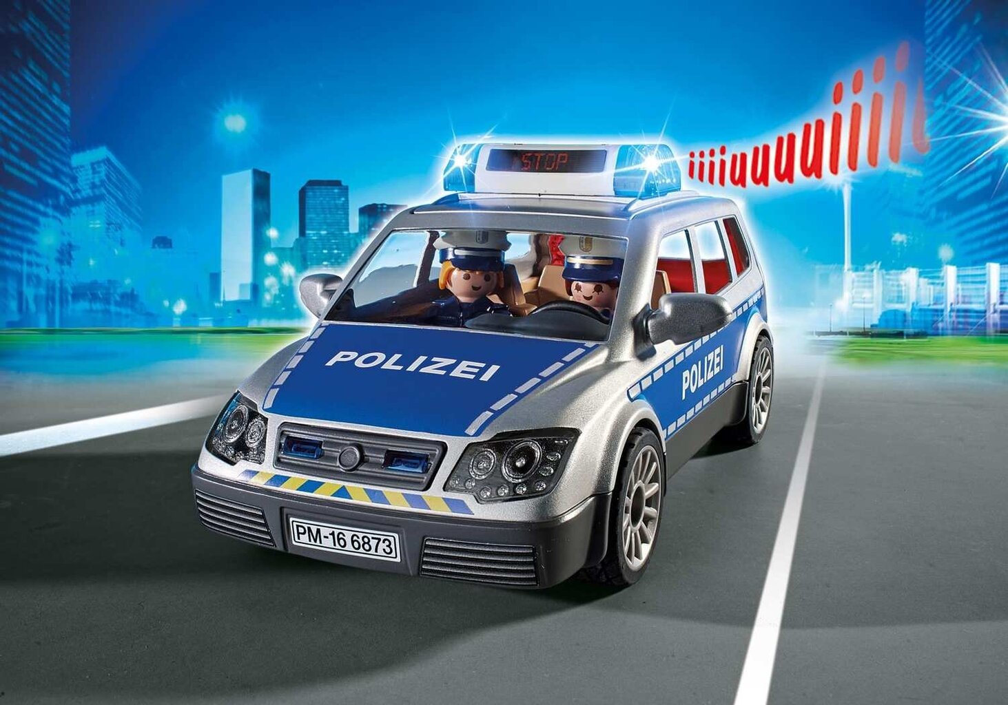 6873 PLAYMOBIL® City Action Policijos automodelis kaina ir informacija | Konstruktoriai ir kaladėlės | pigu.lt