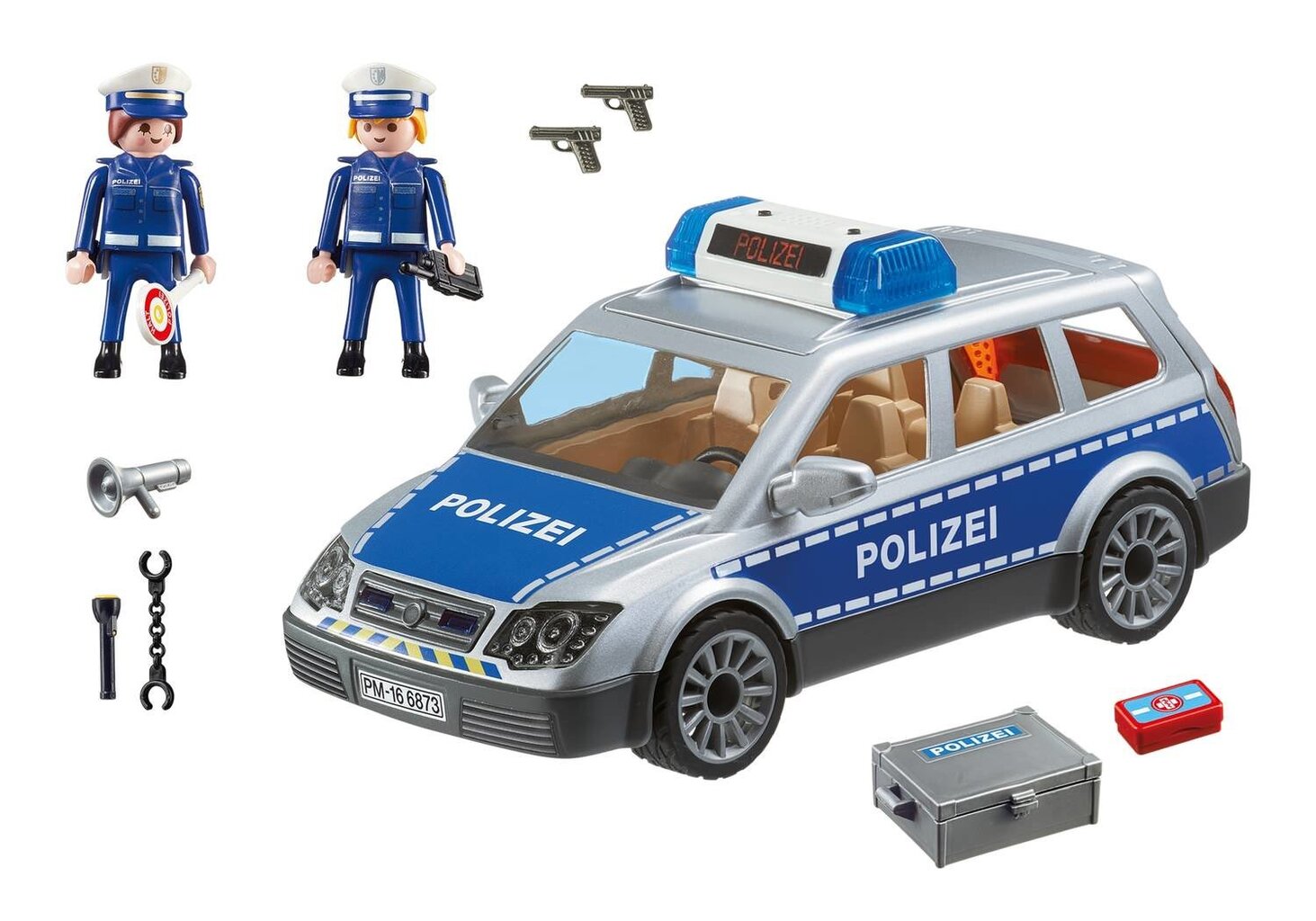 6873 PLAYMOBIL® City Action Policijos automodelis kaina ir informacija | Konstruktoriai ir kaladėlės | pigu.lt