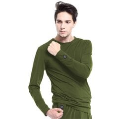 Šildomi marškinėliai Glovii PowerNeed GJ1C, žali kaina ir informacija | Kitas turistinis inventorius | pigu.lt