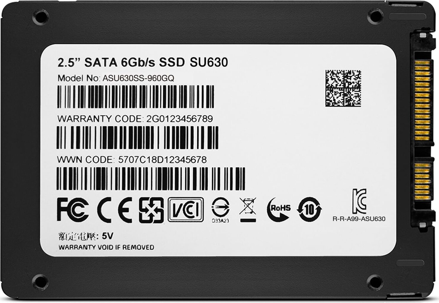 ADATA Ultimate SU630 240GB 2,5" SATA SSD kaina ir informacija | Vidiniai kietieji diskai (HDD, SSD, Hybrid) | pigu.lt