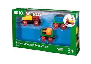Žaislinis traukinys Brio b/o 63331900 kaina ir informacija | Žaislai berniukams | pigu.lt