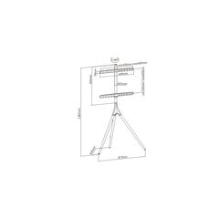 Techly 105209 45-65” kaina ir informacija | Techly Buitinė technika ir elektronika | pigu.lt