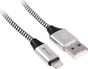 Провод Tracer Trakbk46268, Lighthing USB 2.0 A male, 1 м цена и информация | Кабели и провода | pigu.lt