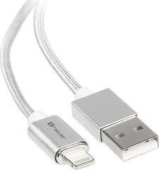 Провод Tracer TRAKBK46275, USB 2.0 (AM) Lightning, 1 м цена и информация | Кабели и провода | pigu.lt