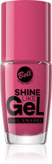 Nagų lakas BELL Shine Like Gel 11g, 10 цена и информация | Лаки, укрепители для ногтей | pigu.lt