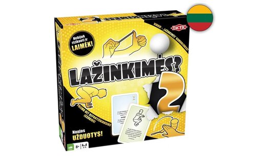 Stalo žaidimas Tactic "Lažinkimės?" LT kaina ir informacija | Stalo žaidimai, galvosūkiai | pigu.lt