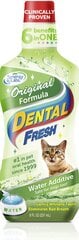 Жидкость для гигиены ротовой полости домашних животных Dental Fresh Cat Original, 237 мл цена и информация | Средства по уходу за животными | pigu.lt