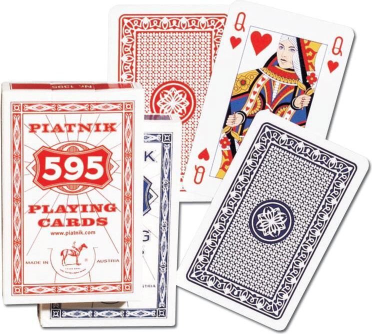 Žaidimų kortos Piatnik 595 цена и информация | Azartiniai žaidimai, pokeris | pigu.lt