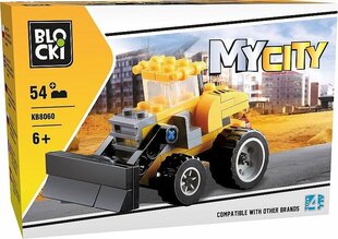 Konstruktorius Blocki MyCity Mažas Buldozeris, KB8060, 55vnt kaina ir informacija | Konstruktoriai ir kaladėlės | pigu.lt