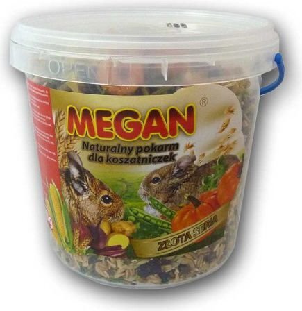 Natūralus maistas degu Megan 1 l, 400 g цена и информация | Graužikų ir triušių maistas | pigu.lt