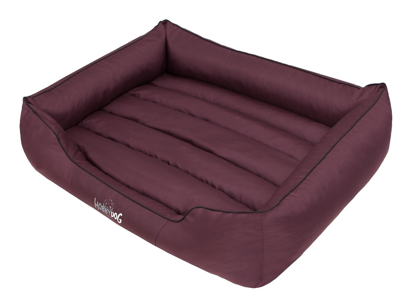 Hobbydog guolis Comfort XXL, tamsiai raudonas цена и информация | Guoliai, pagalvėlės | pigu.lt