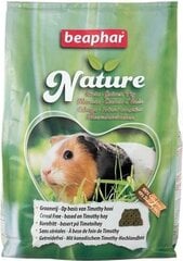 Maistas jūrų kiaulytėms Beaphar NATURE, 3 kg kaina ir informacija | Graužikų ir triušių maistas | pigu.lt